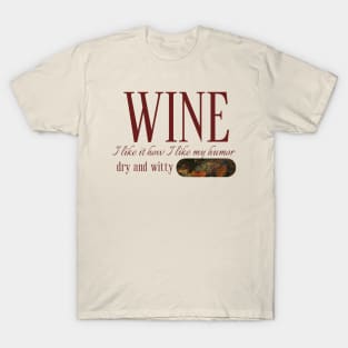 Wine Lover Wine Drinker T-Shirt